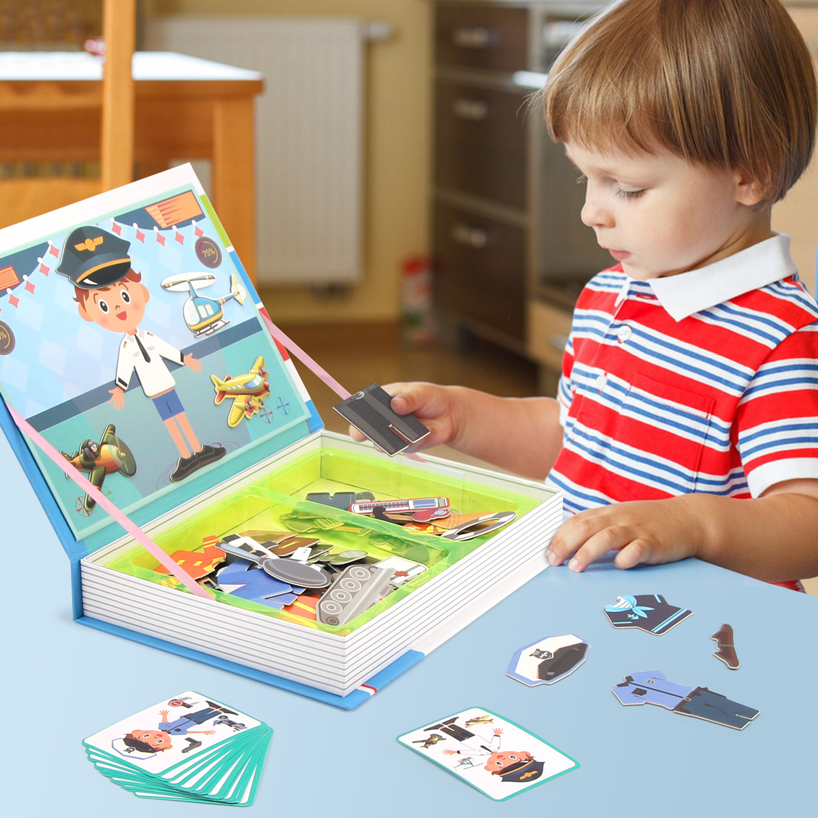 Educational Magnetic Puzzle DIY Toy For Parent-child Play — foto 5