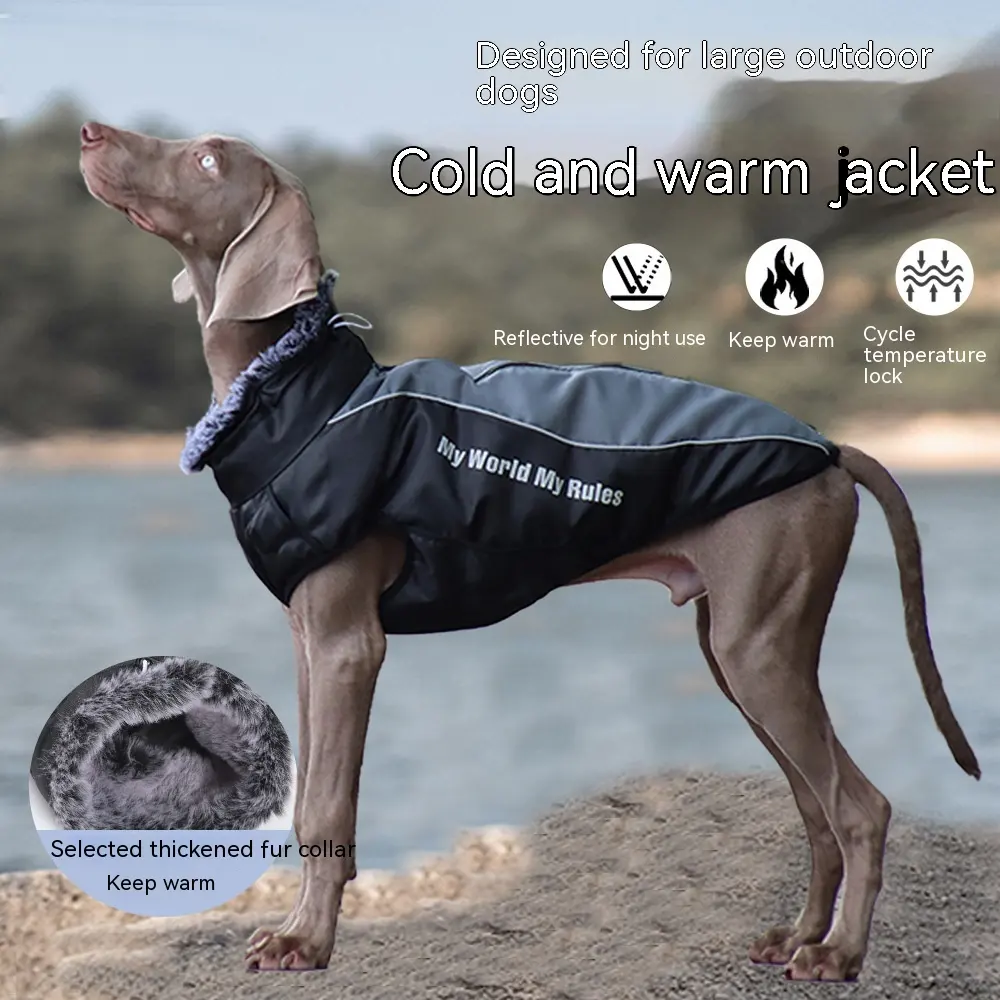 Autumn And Winter Pet Warm Reflective Padded