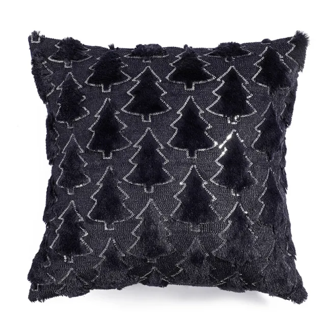 Holiday Ornament Pillow Bedroom Bedside Plush Pillowcase Dark Blue - Shop at LoveMi