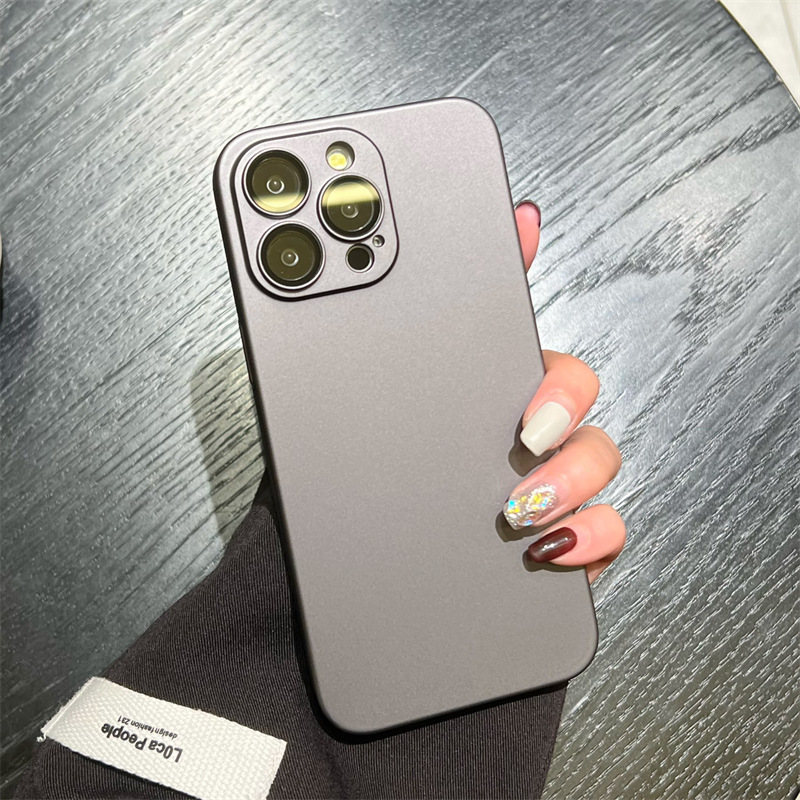 Matte Hard-shell Phone Case With Screen Protector 9
