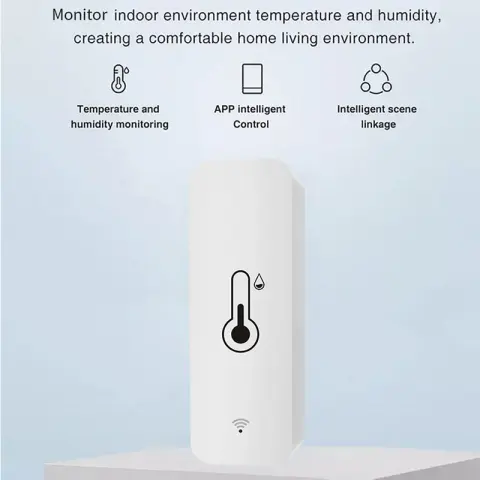 Bluetooth Indoor Hygrometer Sensor Connects to Your Phones Hotspot
