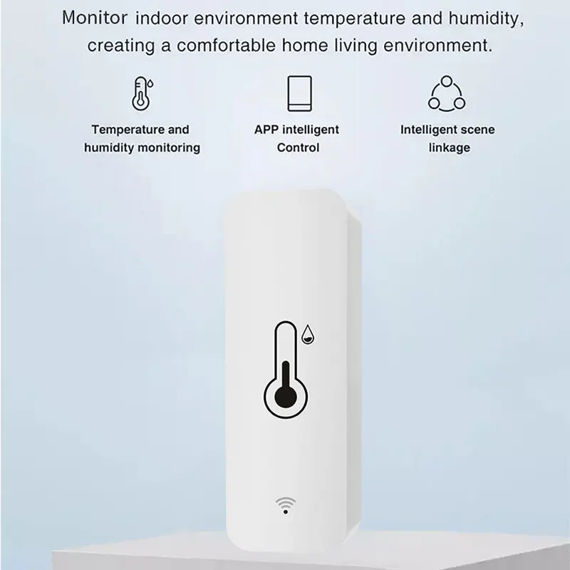 Bluetooth Indoor Hygrometer Sensor Connects to Your Phones Hotspot