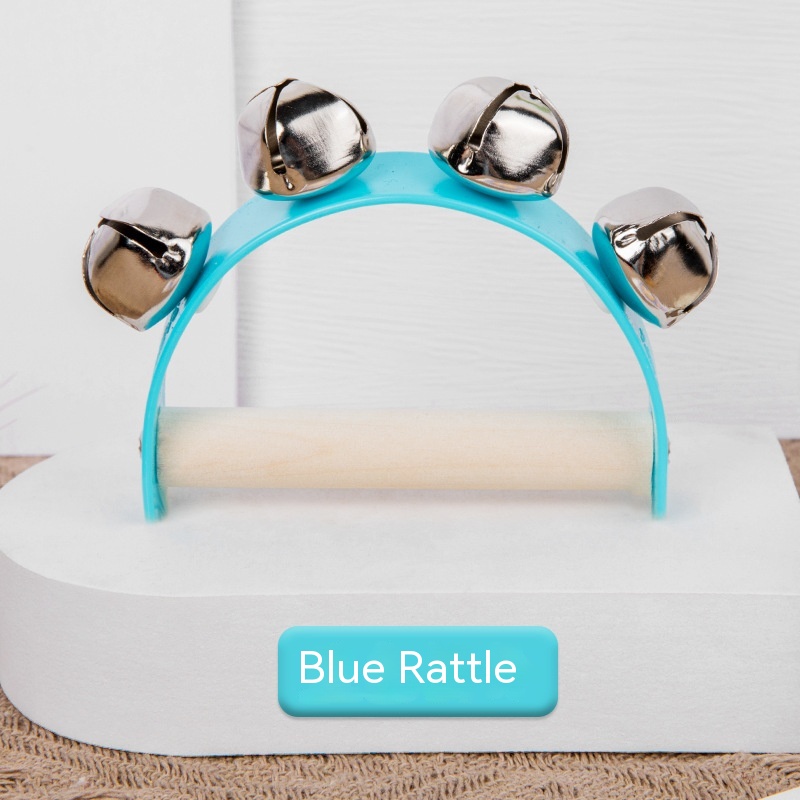 Blue Semicircle Rattle