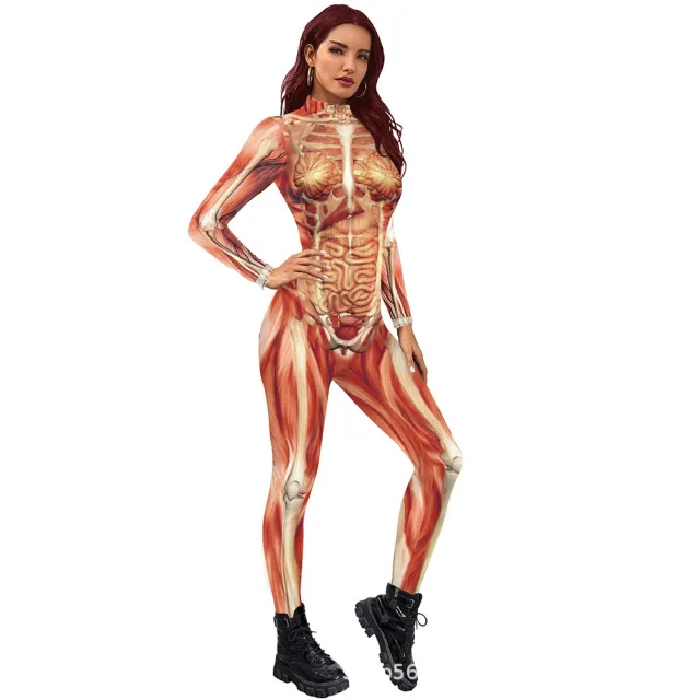 Simulation Skeleton One piece Tights B 142 279 Style - Shop at LoveMi