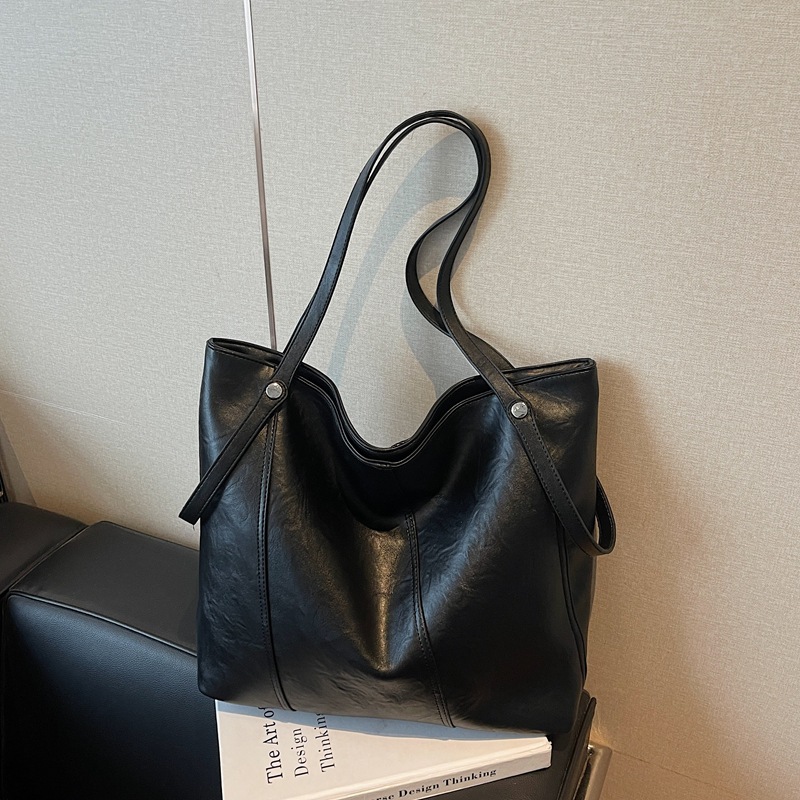 PU Tote Shoulder Bag, picture 4 of 6