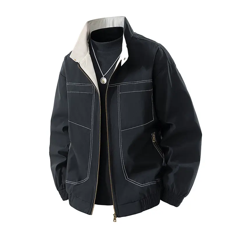 Men's Lapel Jacket Plus Size AutumnWinter