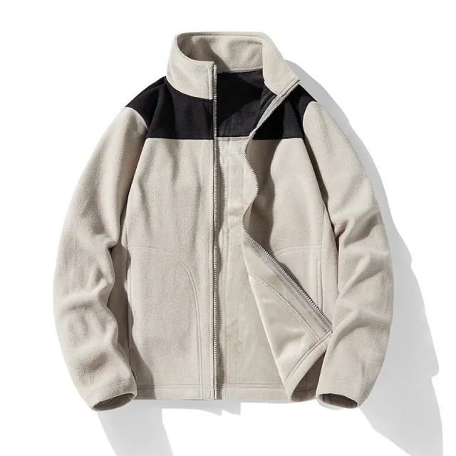 Color Matching Polar Fleece Liner Fleece lined Thickened Inner Wear Lining Coat Beige - Shop at LoveMi