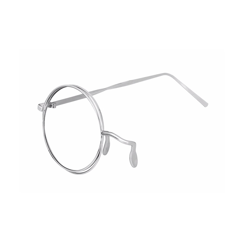 Single-piece Single-side Glasses British Detective Frame - Image 4