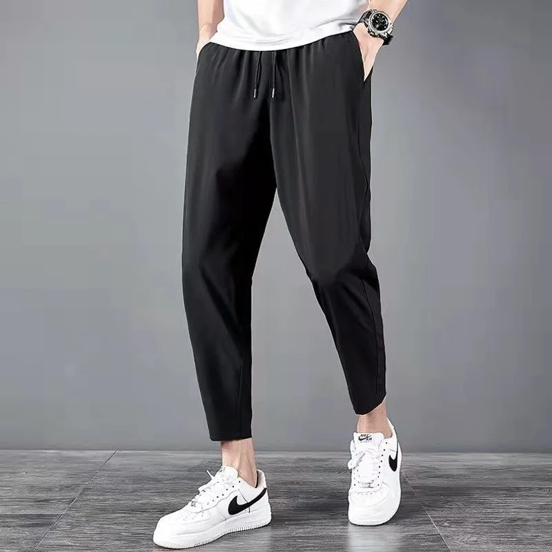 Title 7, Mens Thin Ice Silk Cropped Pants