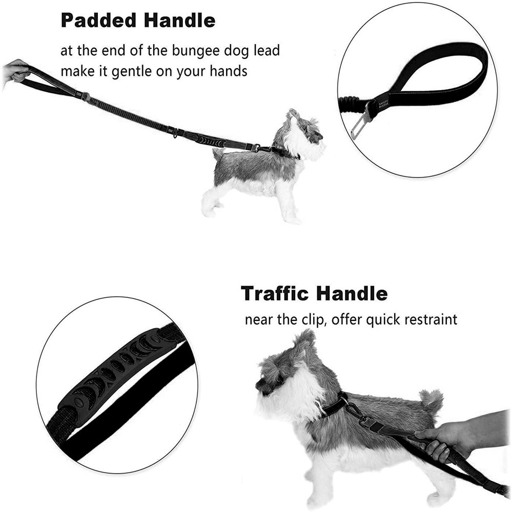Pet Supplies Multi-Functional Cushioned Dog Leash
