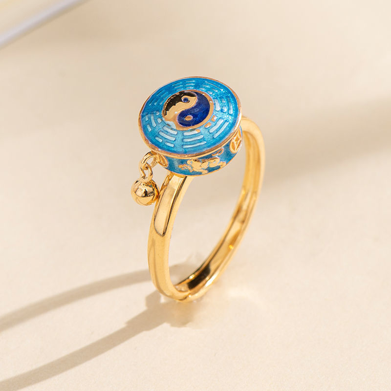 Korean Style Personality Spinning Ring Men And Women
