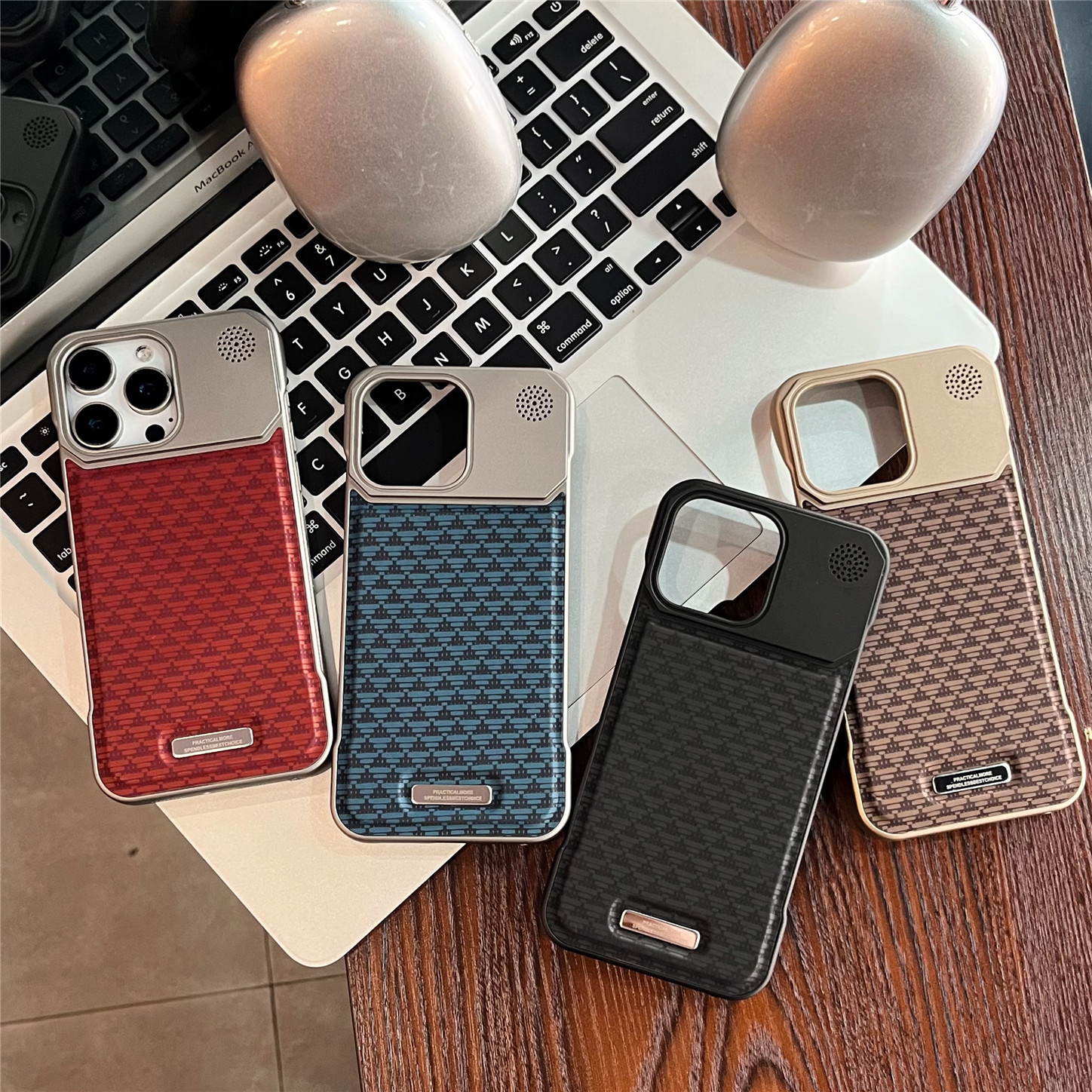 Diamond-Pattern Creative Frameless Magnetic Aromatherapy Phone Case 6