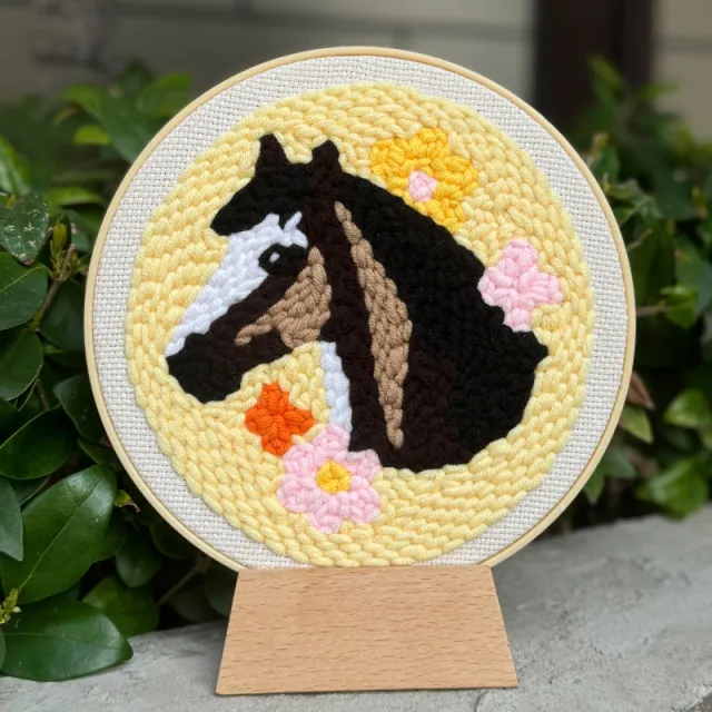 Cartoon Embroidery Diy Handmade Material Package Horse - Shop at LoveMi