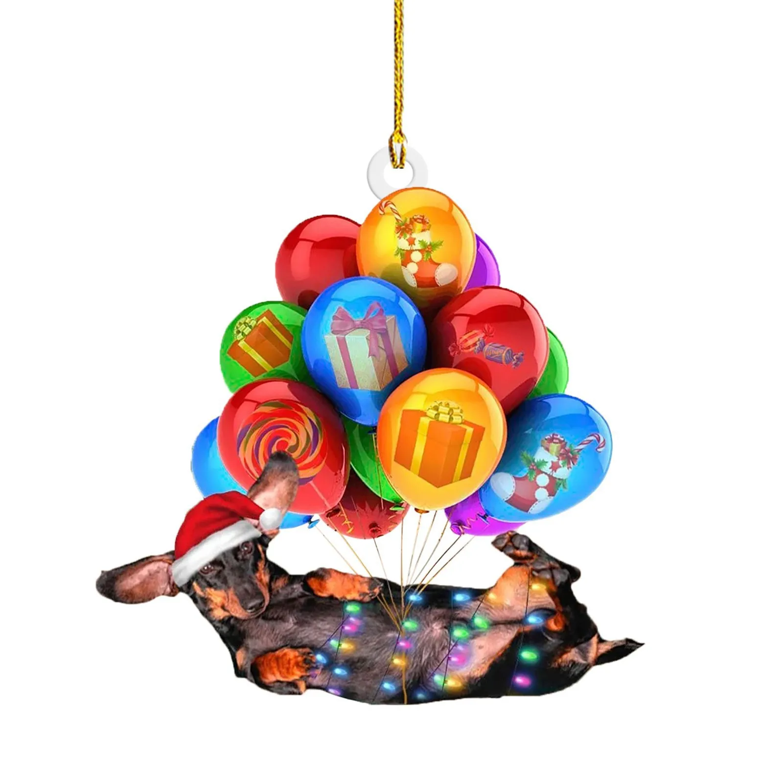 Christmas Sausage Dog Decorations Home – image 4