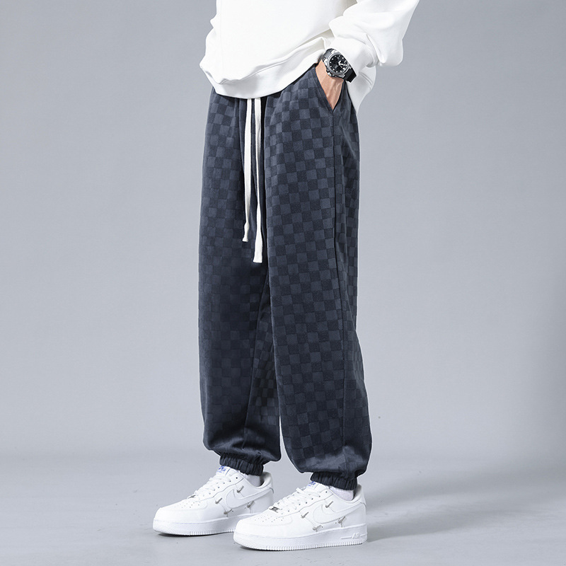 Ankle-tied Sports Pants Ruan Handsome Stylish Brand Loose Pants Casual Trousers