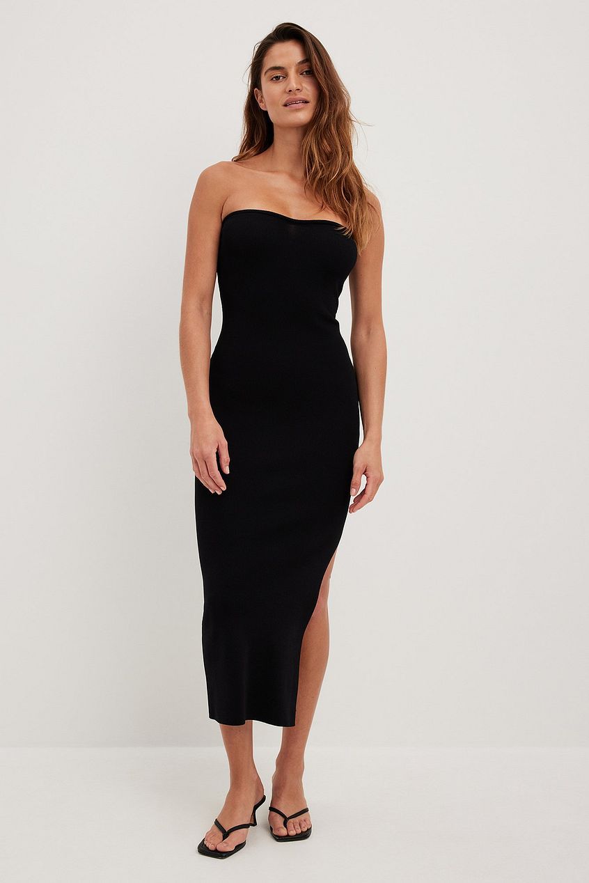 Women's Graceful Tube Top Long Dress Off-shoulder Sexy