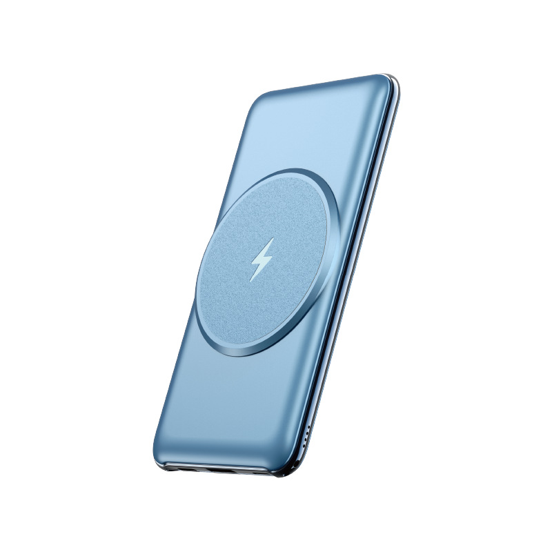 Magnetic Power Bank, 10,000mAh Wireless Portable Charger, PD 20W Fast Charging B - 第 7/8 張圖片