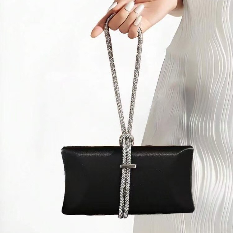 Womens Evening Bag Rhinestone Handbag Tote Bag