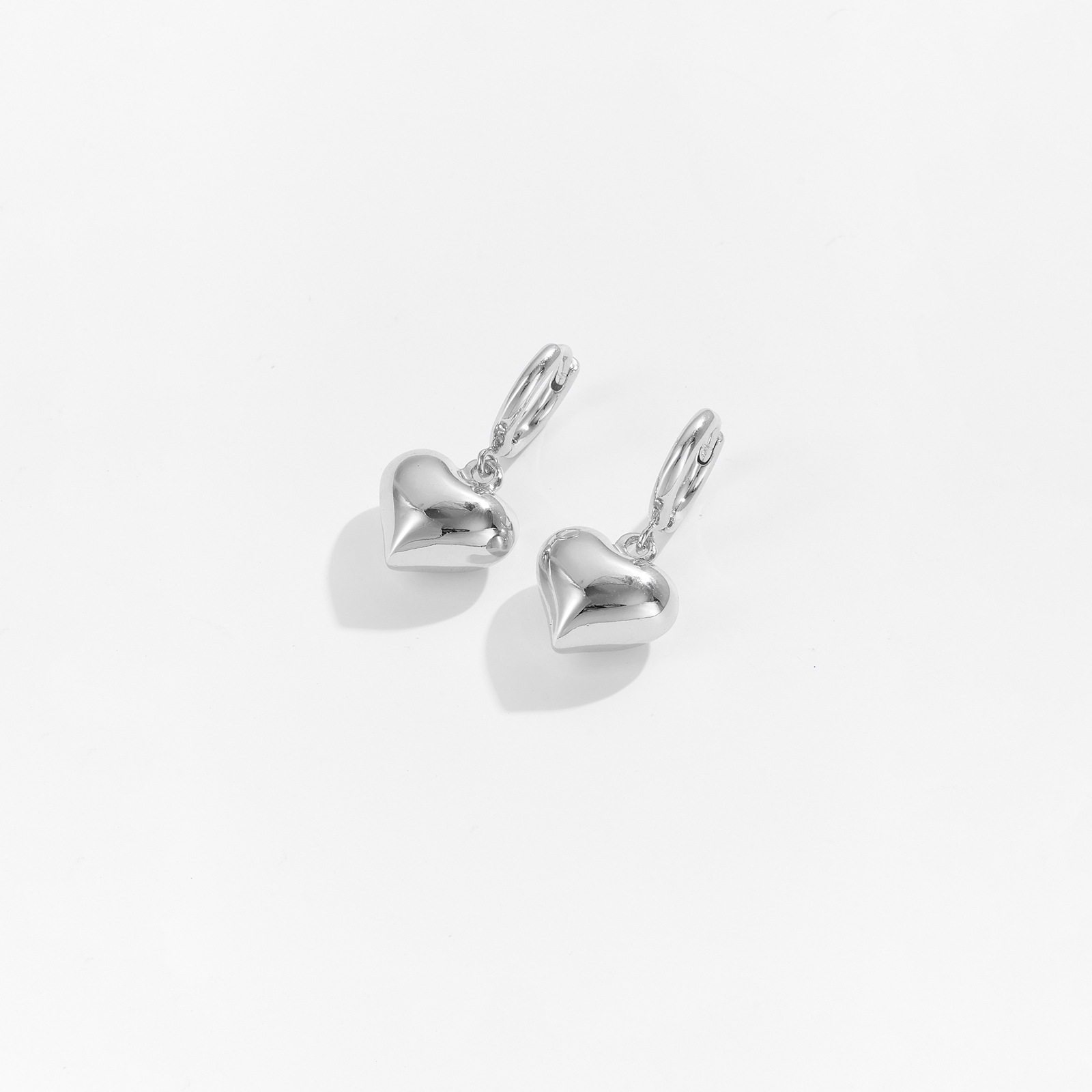 High-end Simple All-match Love Necklace Earrings
