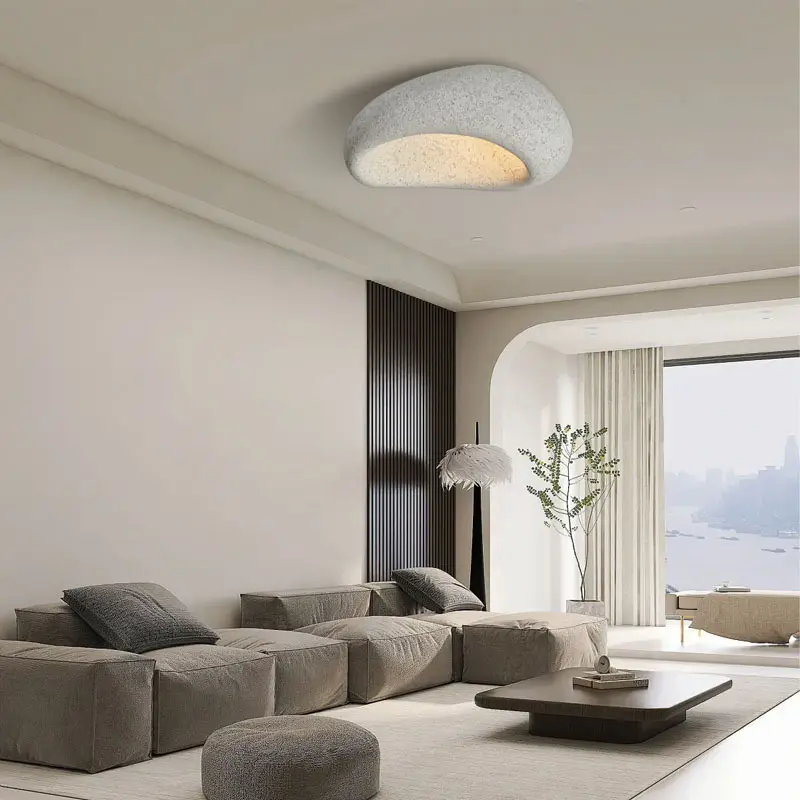Japanese Style Silent Ceiling Simple Modern Cream