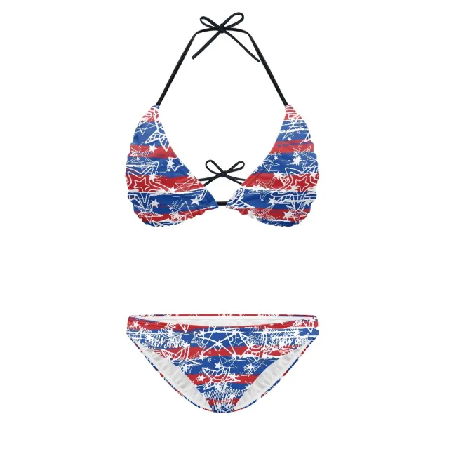 Women's Split Printed Swimsuit Wed062801Az231 M - Shop at LoveMi