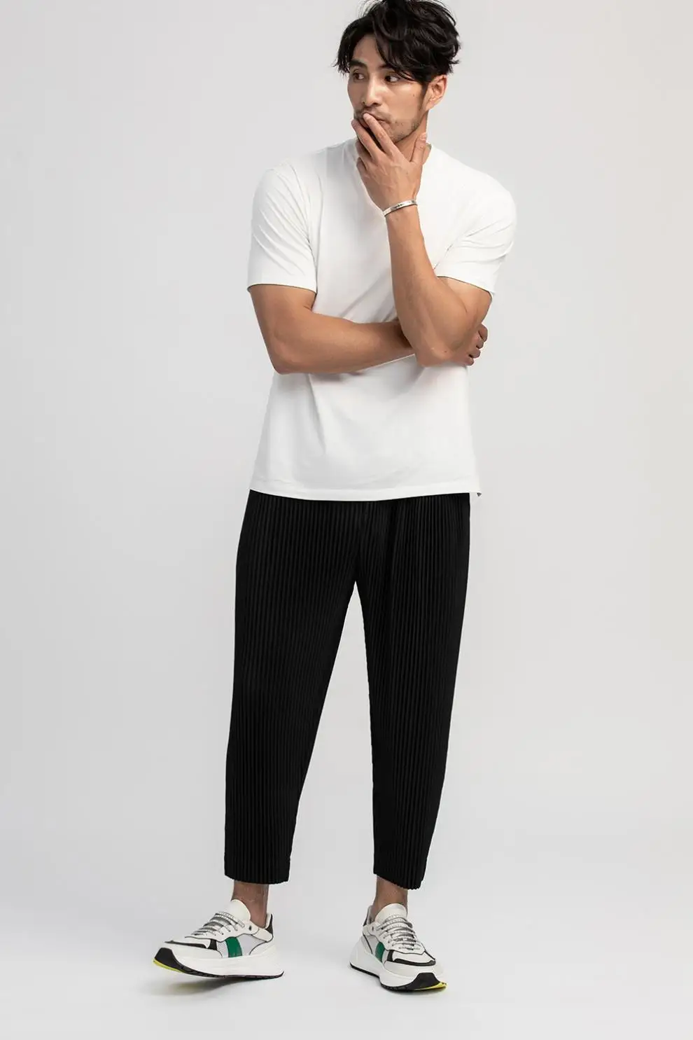 Title 9, Mens Loose Drawstring Casual Straight Trousers...