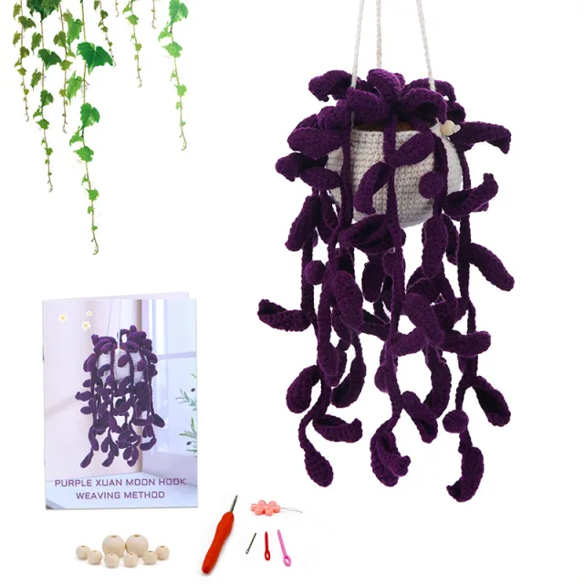 Decorative Plant Crochet Hook Material Package Pendant Zixuan Moon - Shop at LoveMi