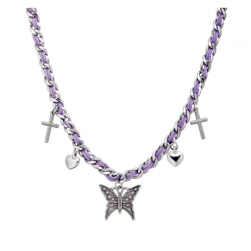 Womens Affordable Luxury Versatile High-end Collarbone Necklace