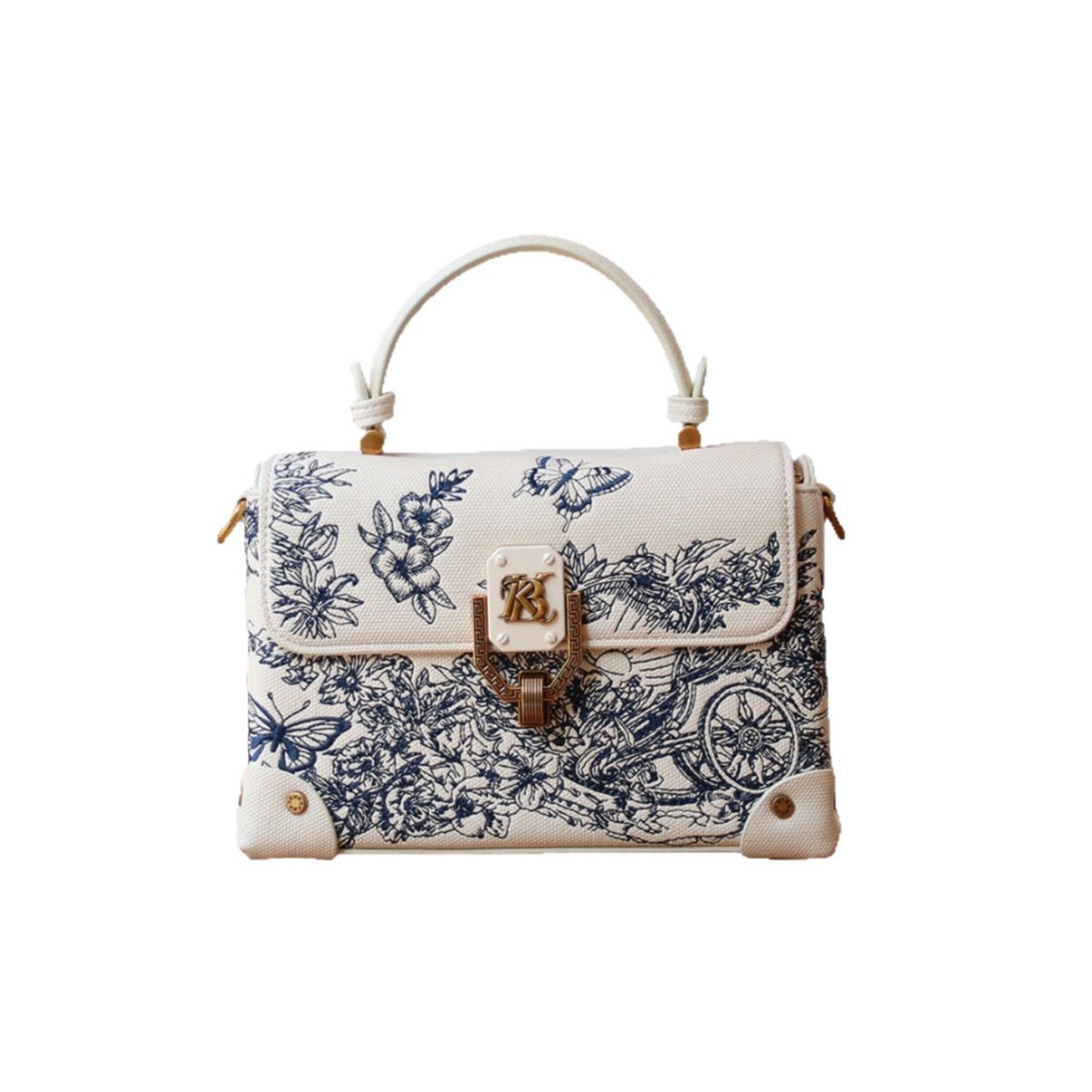 Light-luxury Intricately Embroidered Tote Shoulder Or Crossbody Bag For Women