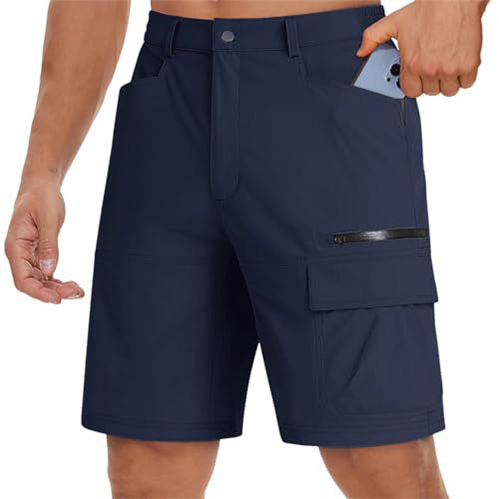 Men's Multi-Pocket Work Shorts For Outdoor Hiking 5