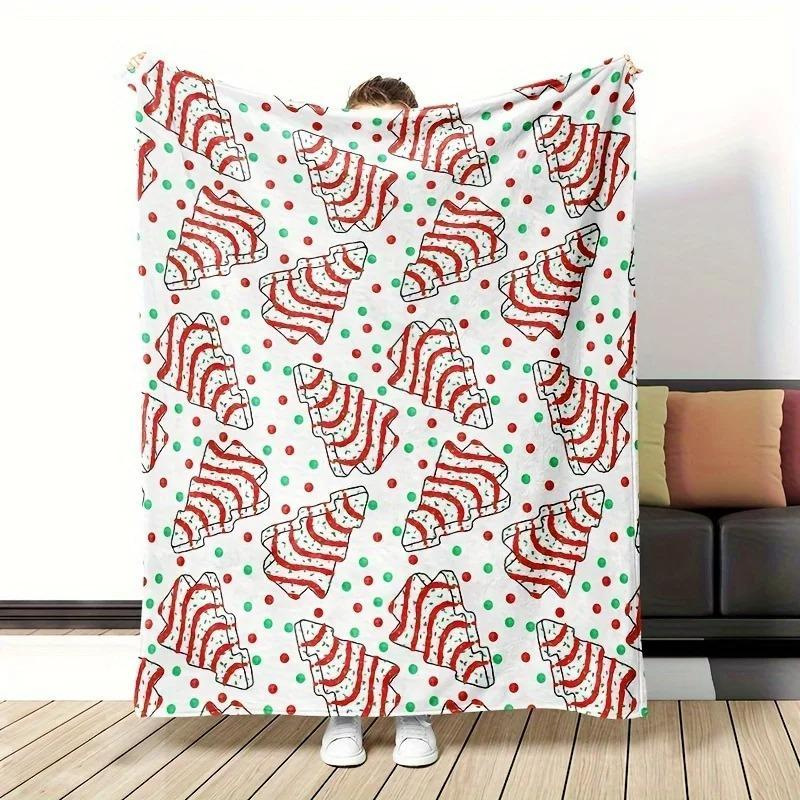 Cartoon Double-Layer Thickened Printed Flannel Blanket