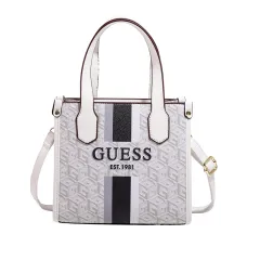 Tote Handbag Fashion Shoulder Messenger Bag - White - View 1