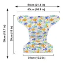 Plus-size Baby Diapers Waterproof And Breathable view 27