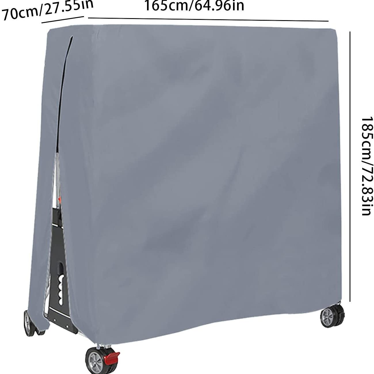 Outdoor Garden Furniture Cover Dust Cover Gray Zipper - Shop at LoveMi