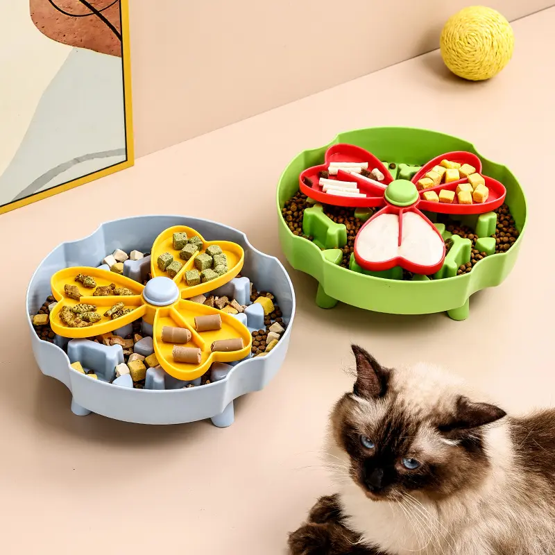 New Slow-feeding Dog Bowl Pet