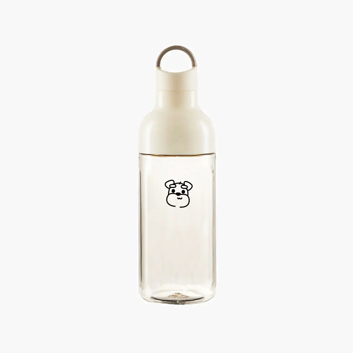 Schnauzer Cold Cup Portable Portable Tea Plastic Cup