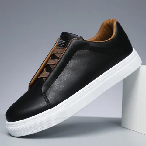 Men's Fashion Solid Color Comfortable and Non-slip Sneaker