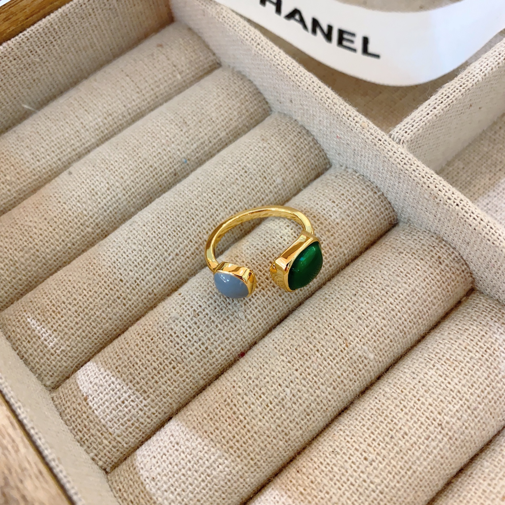 Natural Baroque Pearl Ring Female Affordable Luxury Fashion Personality