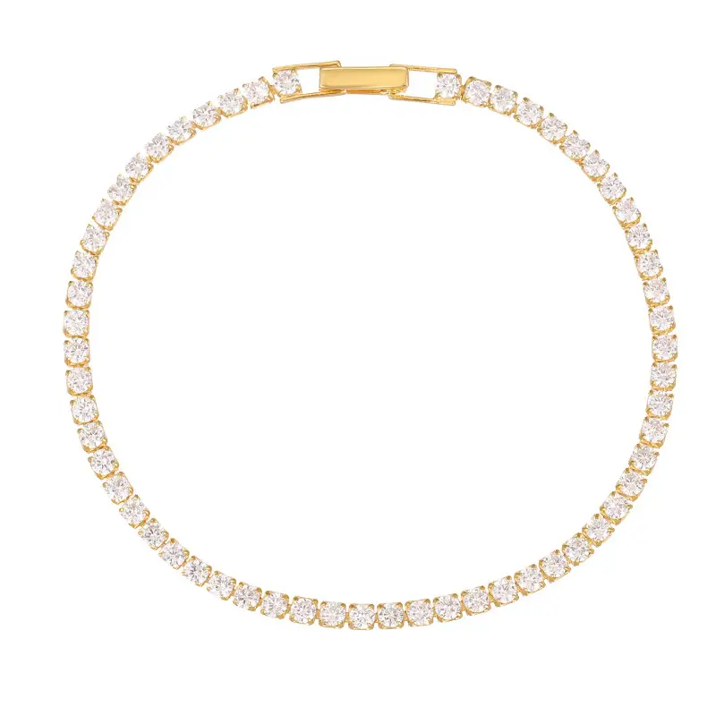 S925 Silver Full Diamond Shining High-grade Bracelet For Women