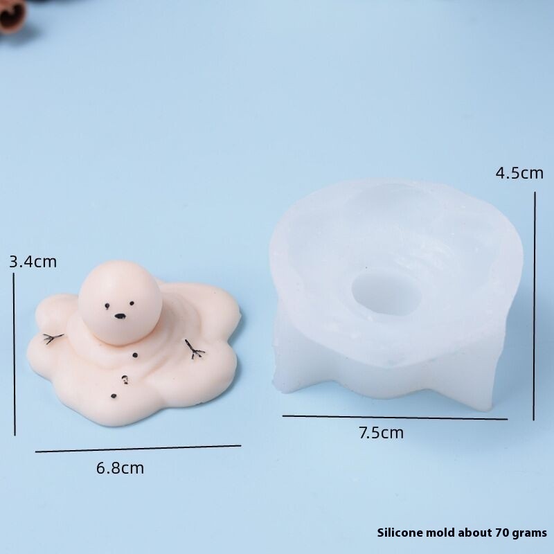 Melting Snowman Mold