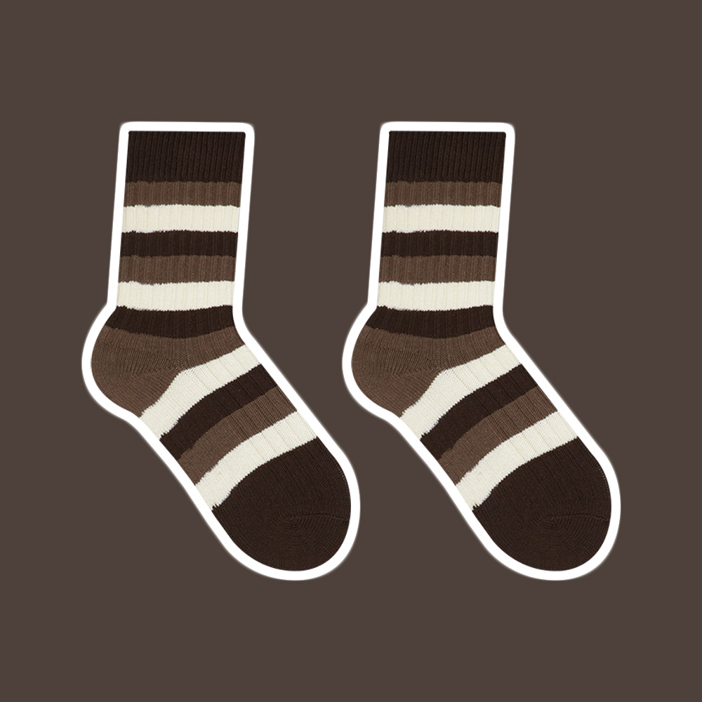 Coffee Bold Stripes