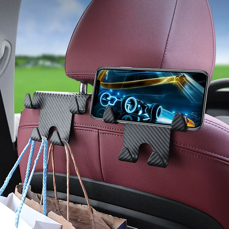 Energy Car Multifunction Hook Carbon Fiber Mobile