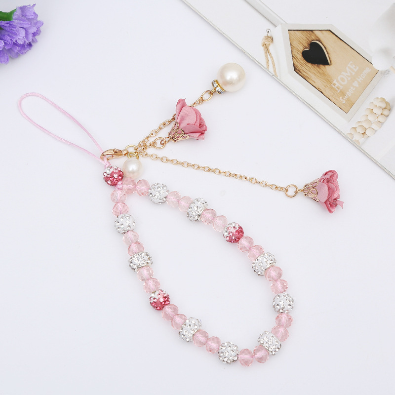 Creative Plaster Flower Bracelet Wrist String Pendant For Women