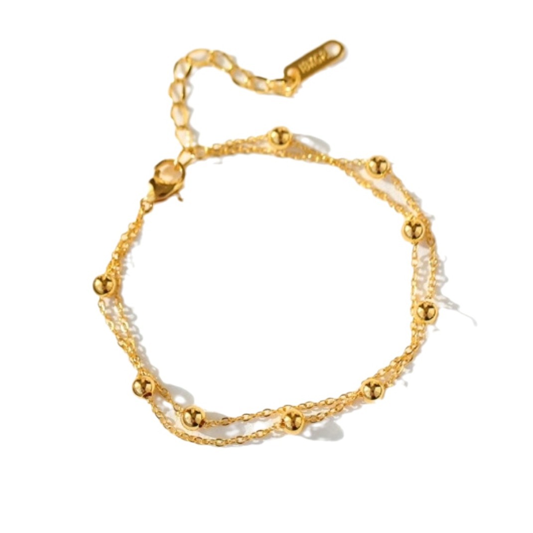 Double-layer Beaded Bracelet For Women That Wont Fade