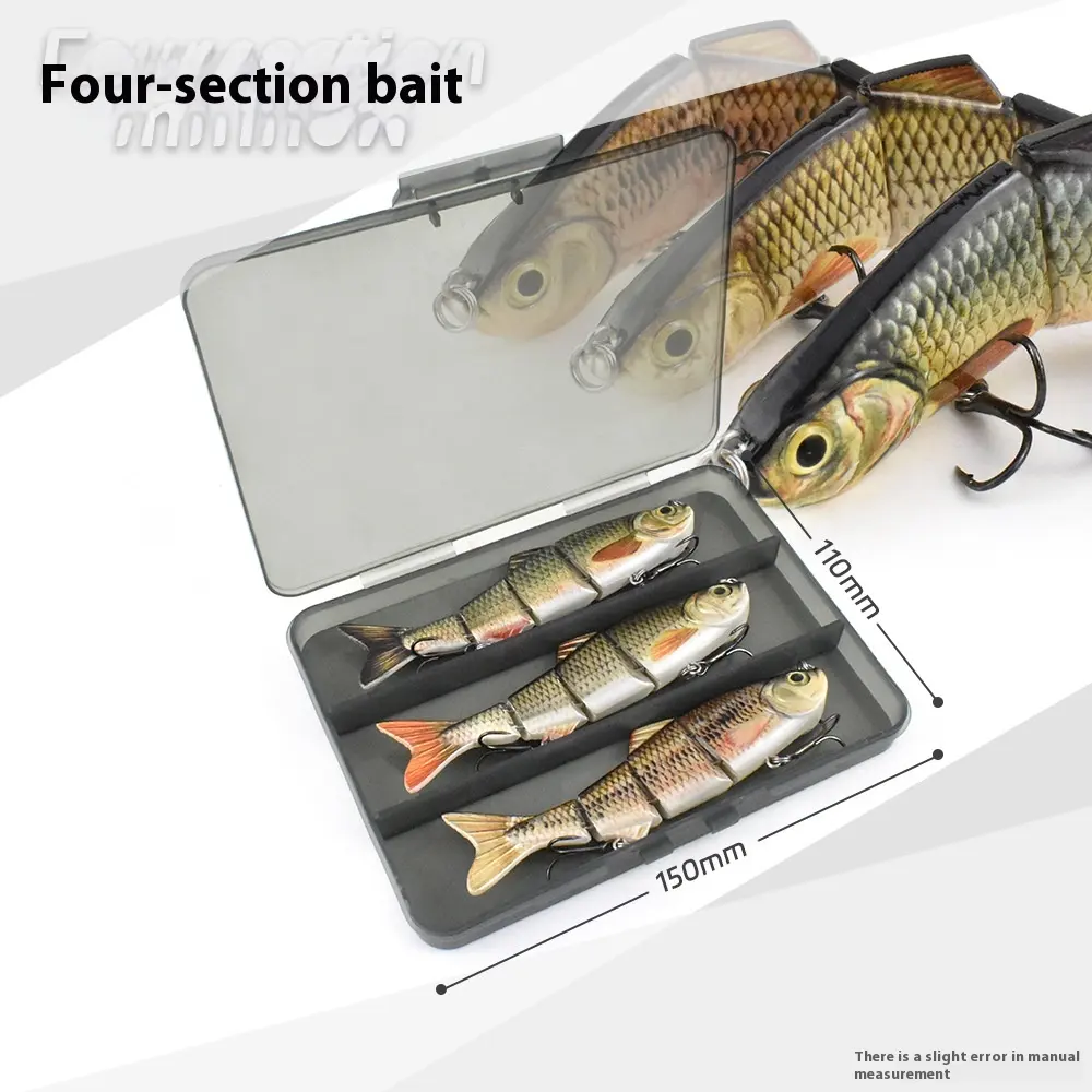 Metal Link Flexible Swimming Simulation Multi-section Fish