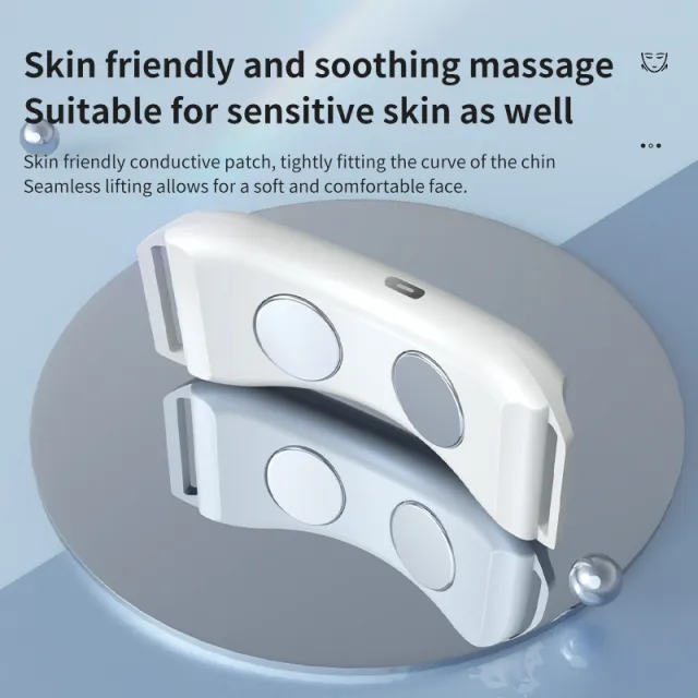 V Face Shaping Instrument Lifting Double Chin Vibration Heating - Shop at LoveMi