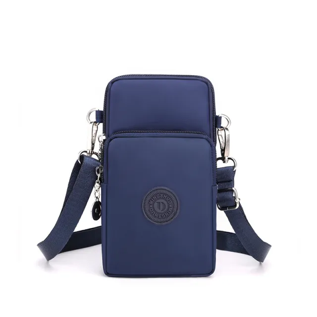Mobile Phone Bag Female Cross body Oxford Cloth Crossbody Pouch Blue - Shop at LoveMi