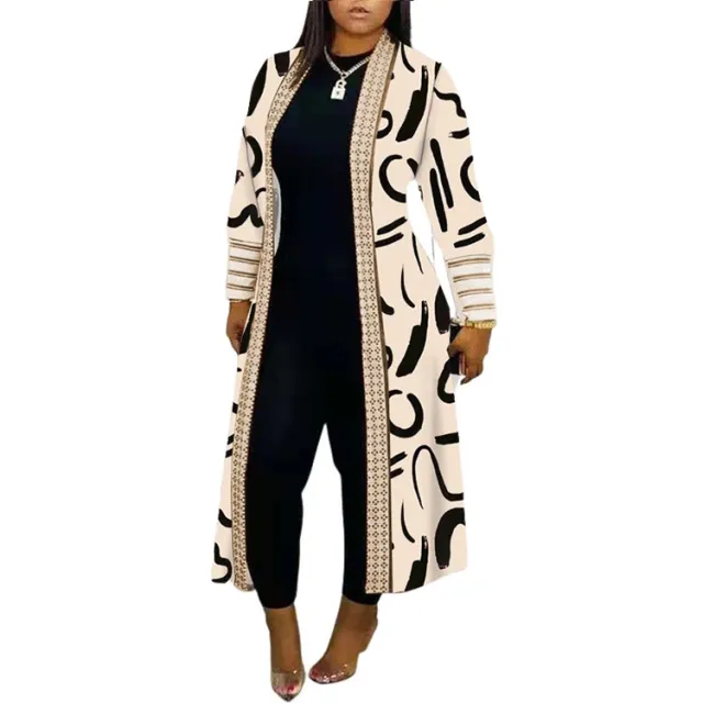 Coat Long Sleeve Stitching Loose Commuter Trench Coat Apricot - Shop at LoveMi
