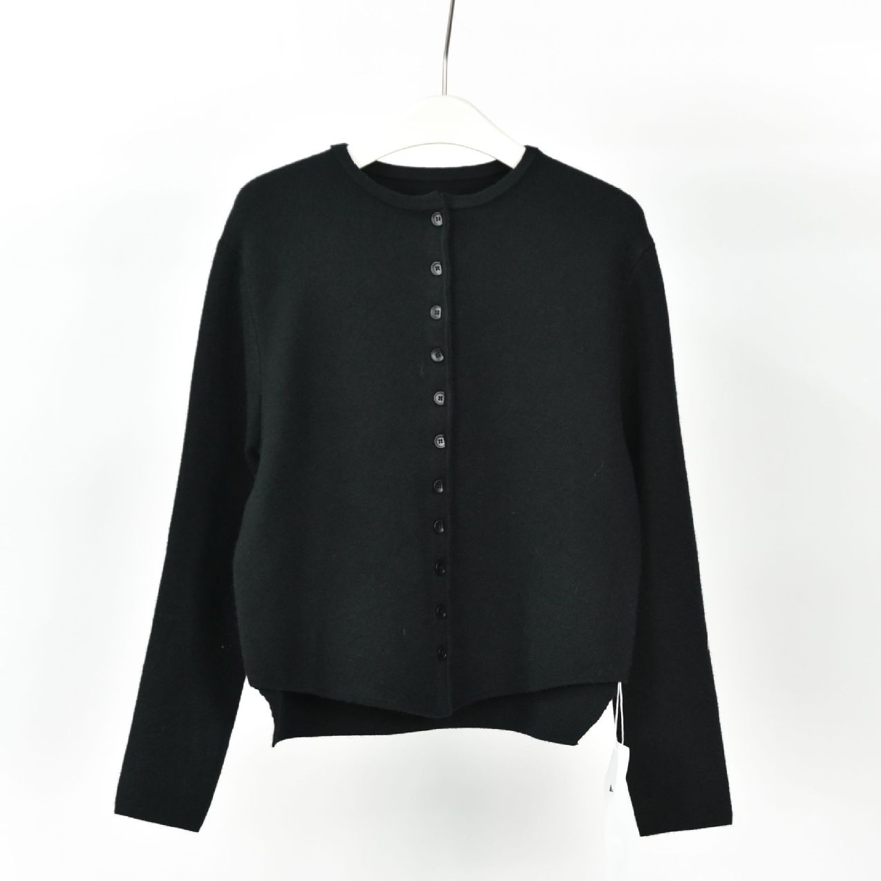 Women's Versatile Curved Hem Slimming Sweater