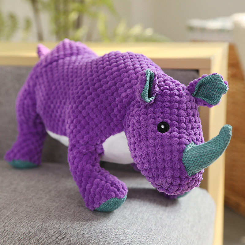 Purple Rhino Doll 30cm